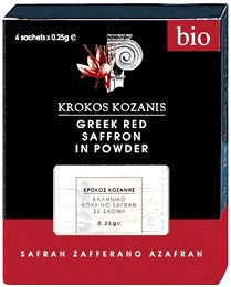 Šafran u prahu BIO. 1 gr